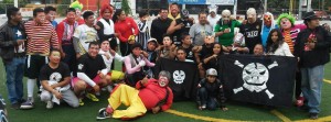 luchadores contra payasos