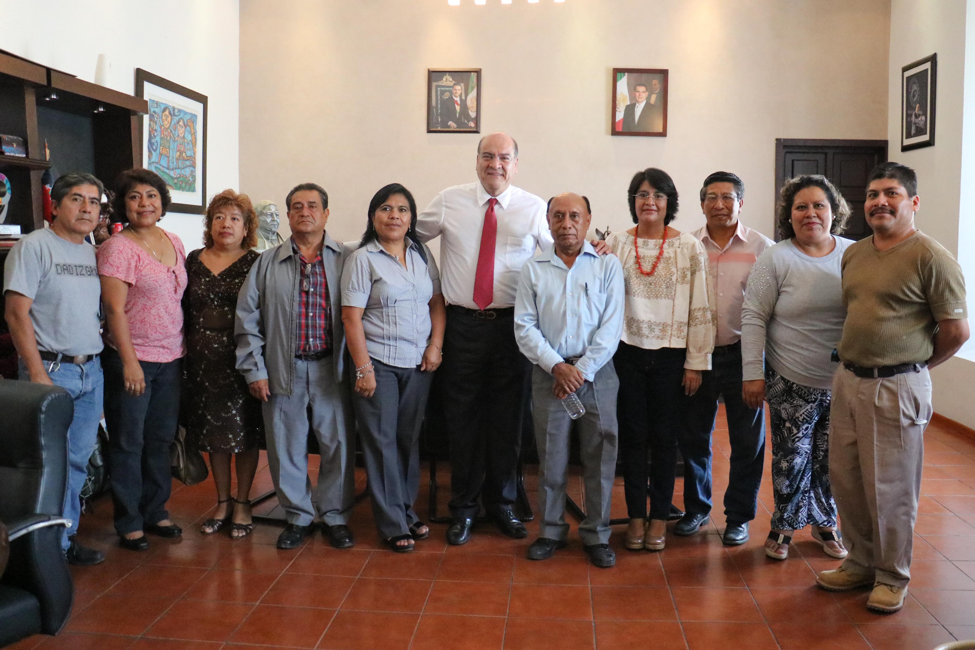 JVJ se reune con el Sindicato Autonomo 29-10-15