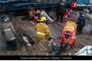 autobus volcado