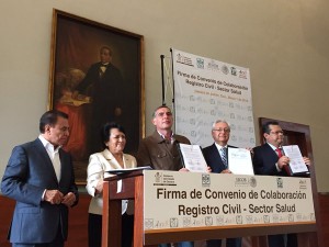 convenio registro civil