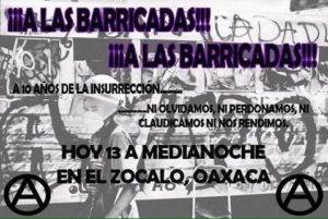 barricadas convocatoria