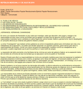 epr comunicado