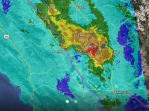 california se hunde