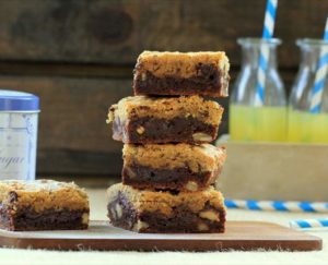 brownies con galletas