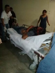 conductor baleado