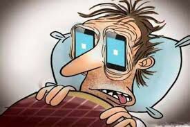 domir con el celular