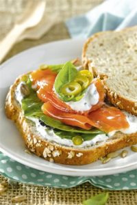 sandwich de salmon