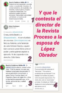 proceso le comtesta a esposa de amlo